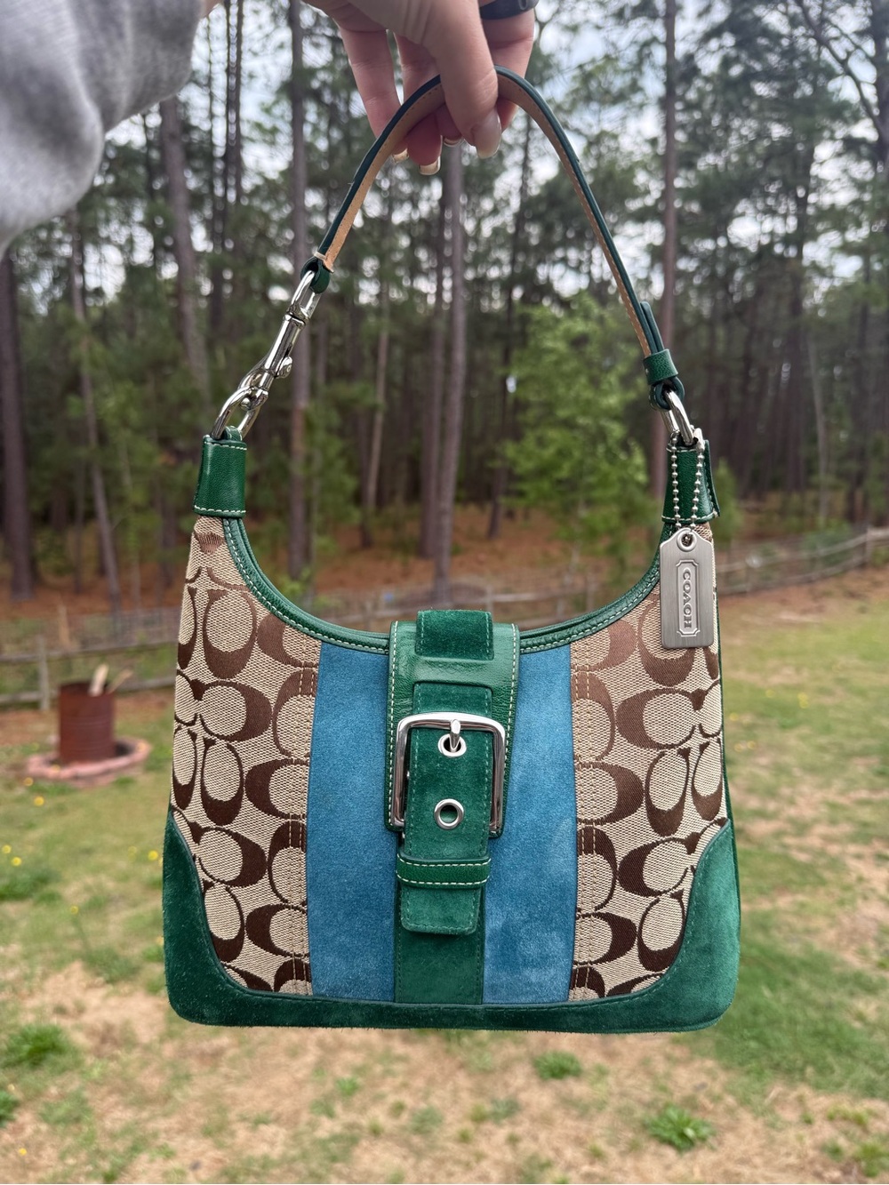 Coach Hampton Hobo Shoulder Bag